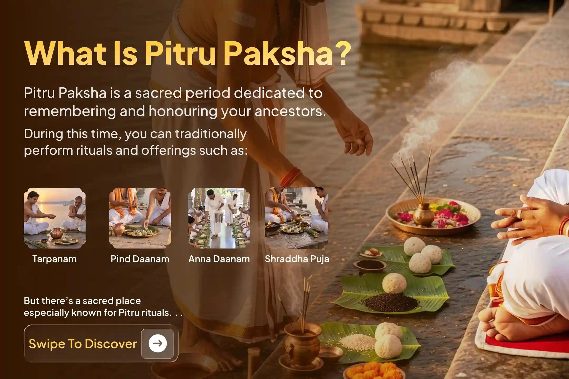 Participate in the Pitru Paksh First Day 3 Moksh Teerth Special Gokarna-Kashi-Rameshwaram Ghat Pitru Shanti Puja and Homa to relieve the Ancestral Curse and bring peace to the departed souls