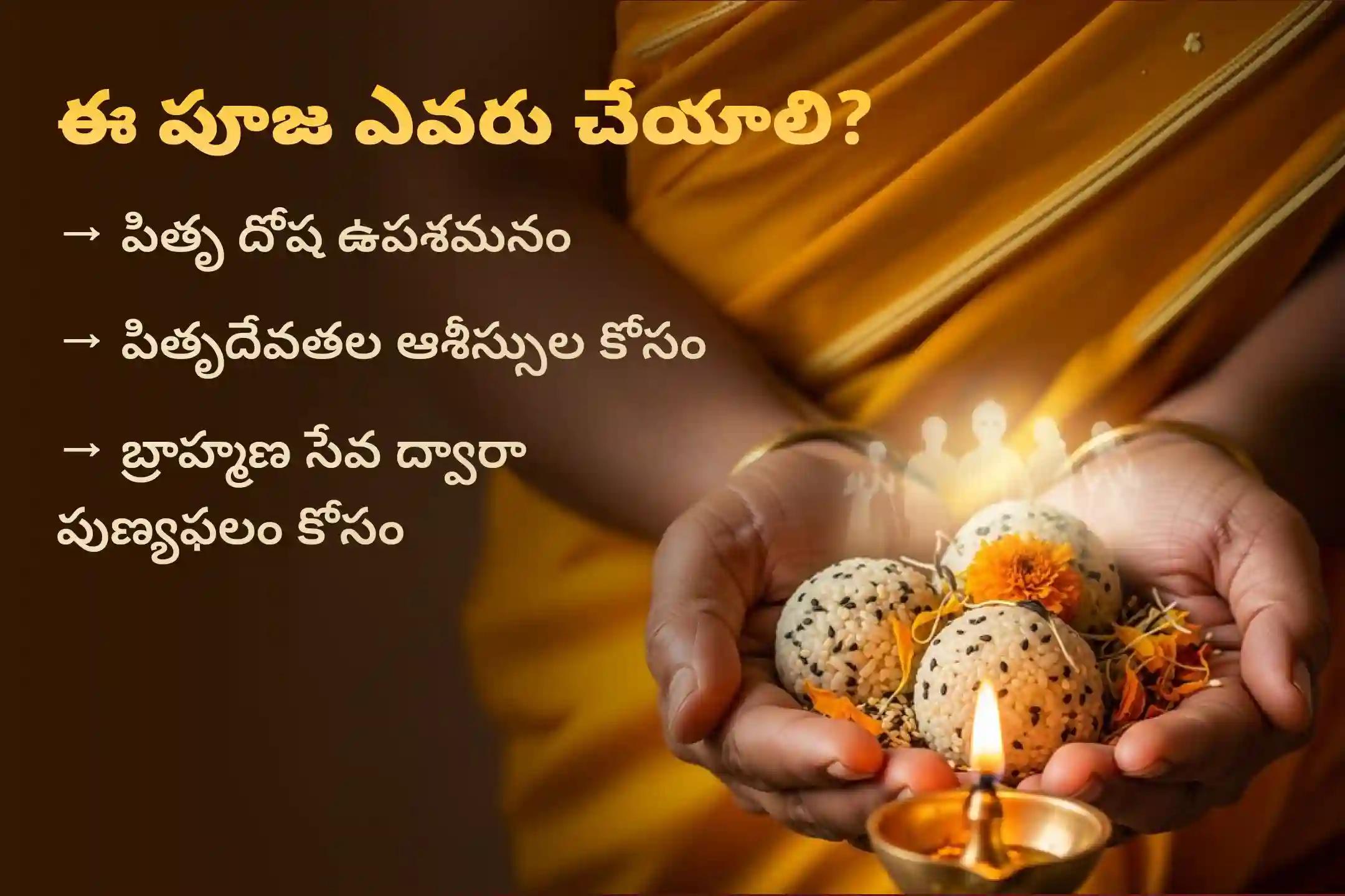 పితృ దోష నివారణ మరియు పితృదేవతల ఆశీస్సుల కొరకు 15 రోజుల కాశీ పితృ శాంతి స్పెషల్, కాశీ 15 రోజుల దైనందిన పితృ దోష శాంతి మహాపూజ, మరియు గంగా హారతి, నిత్య బ్రాహ్మణ భోజనం సేవలో పాల్గొనండి.
