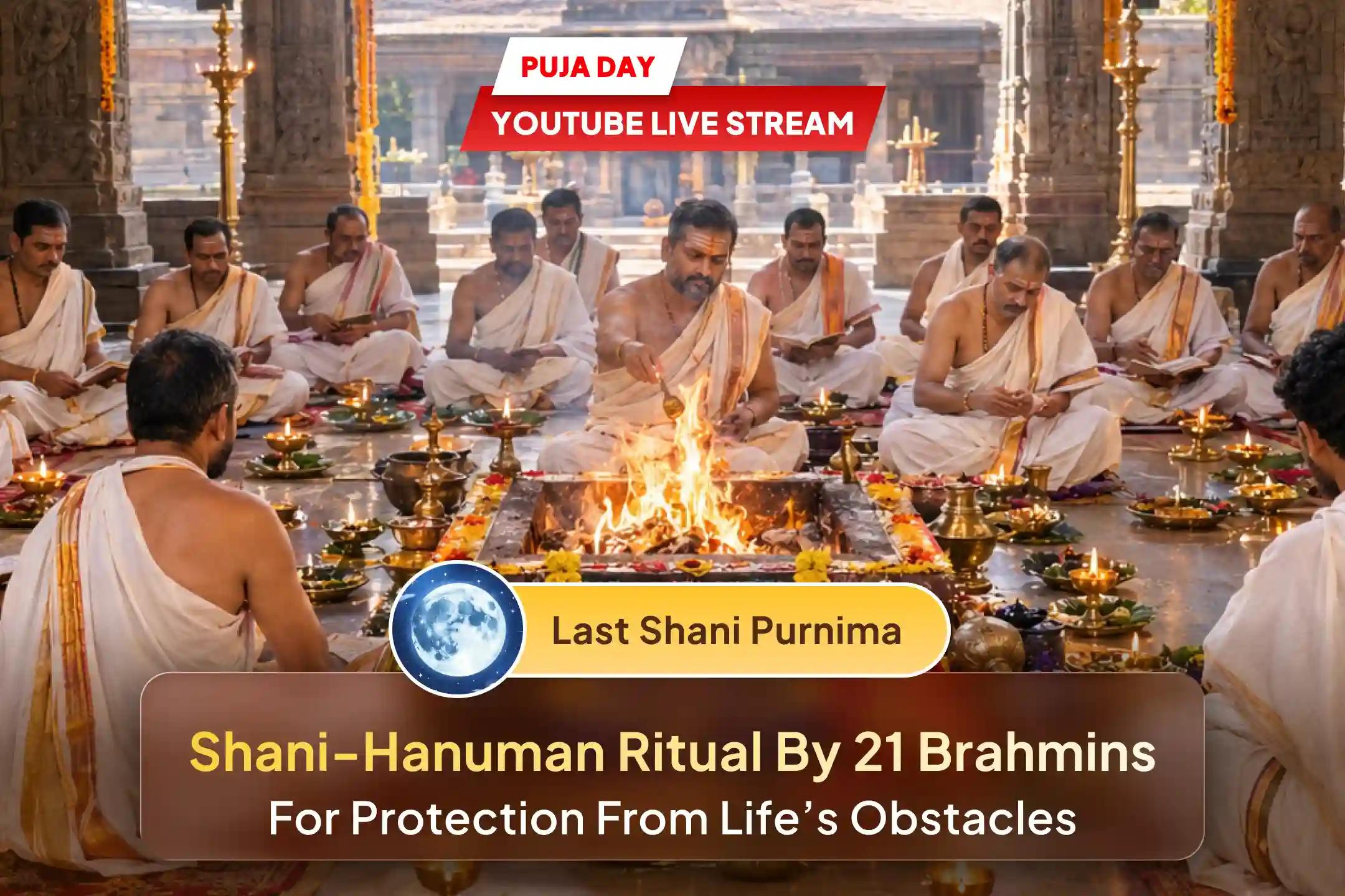 An opportunity to overcome life’s obstacles with Shani Dev’s blessings and Hanuman Ji’s strength!
