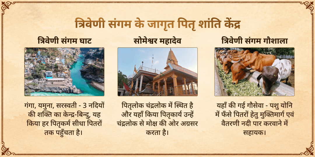 पितृ पक्ष प्रतिपदा त्रिवेणी संगम संपूर्ण पितृ शांति सेवा