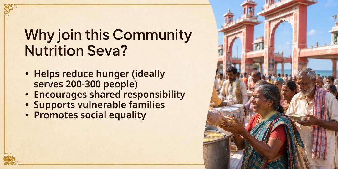 Grand 101KG Khichdi Distribution Seva in Rameshwaram 
