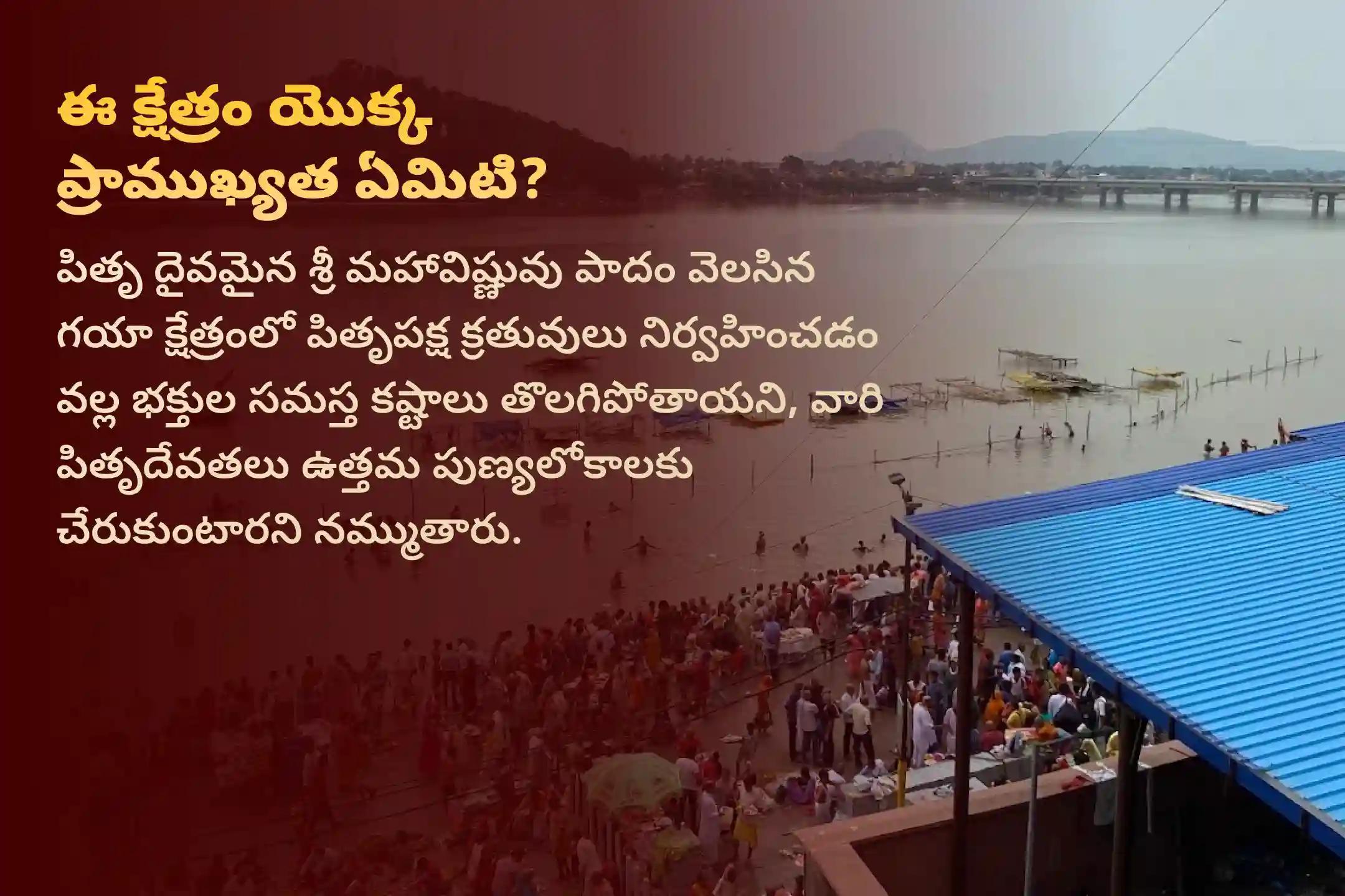 పితృపక్షం మొదటి రోజున 'గయ పిండదానం మరియు సర్వ పితృ శాంతి పూజ' లో పాల్గొనండి. మరణించిన పితృదేవతలకు మోక్షాన్ని ప్రసాదించండి మరియు 21 తరాల కొరకు దివ్య ఆశీస్సులను ఆహ్వానించండి.