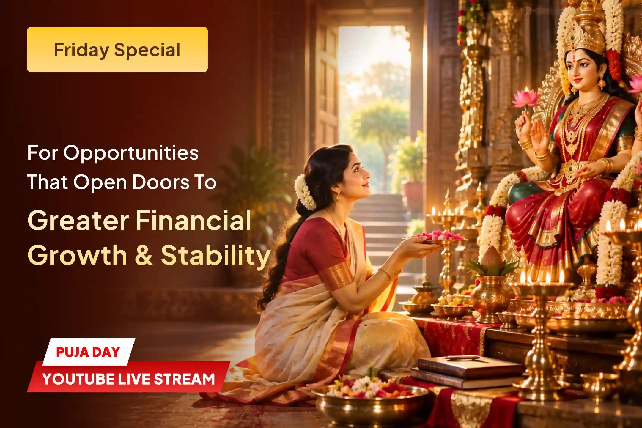 Make your Sankalp for the financial growth you’ve been working toward. 