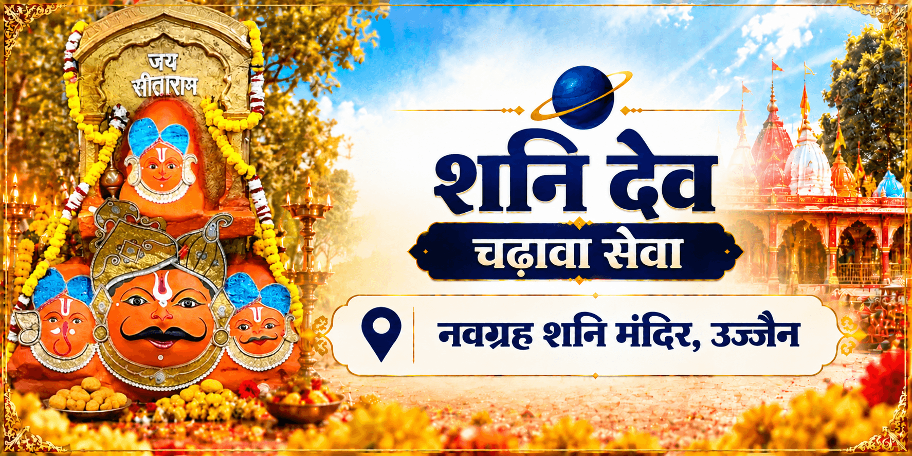 शनि देव चढ़ावा सेवा  