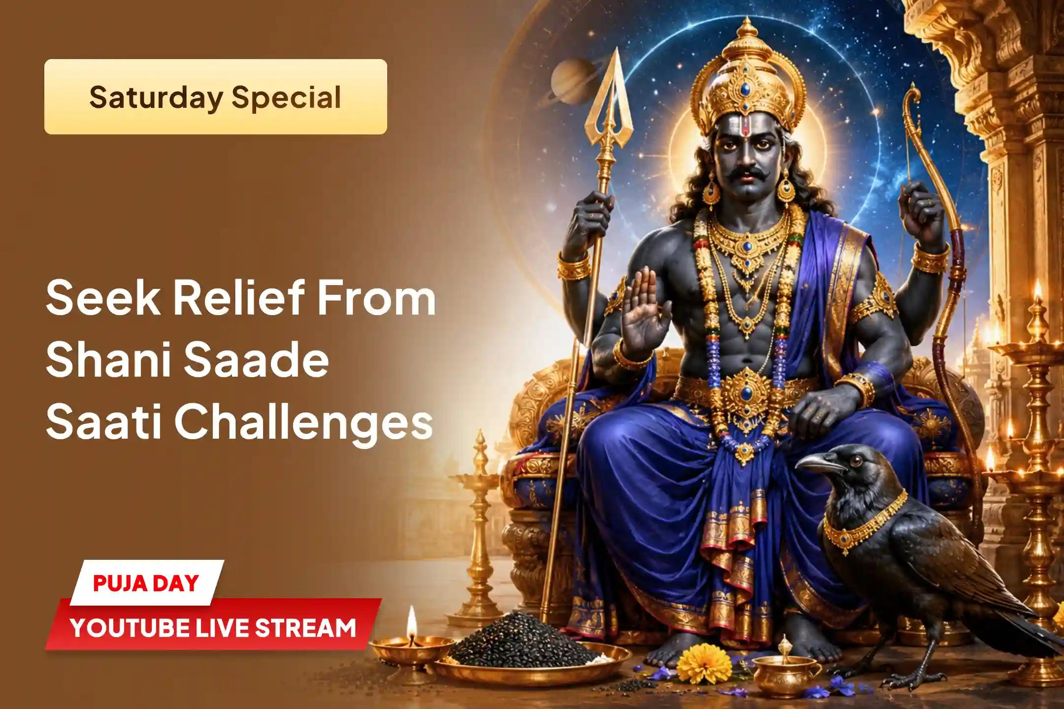 A sacred Saturday to place your Sankalp before the divine judge of karma 