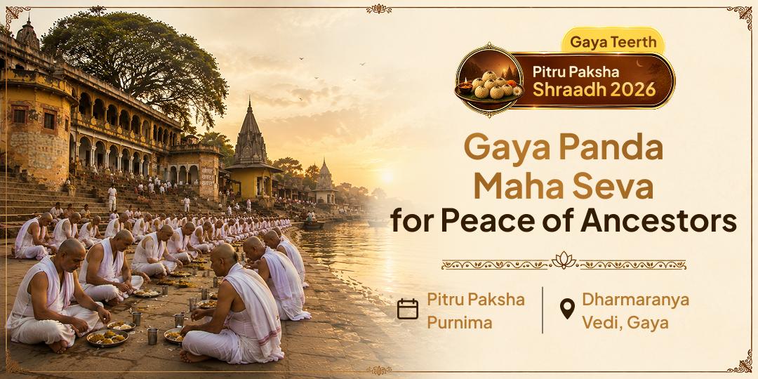 Join the Panda Maha Seva at Dharmaranya Vedi, Gaya Ji - for the Peace & Liberation of Your Ancestors!