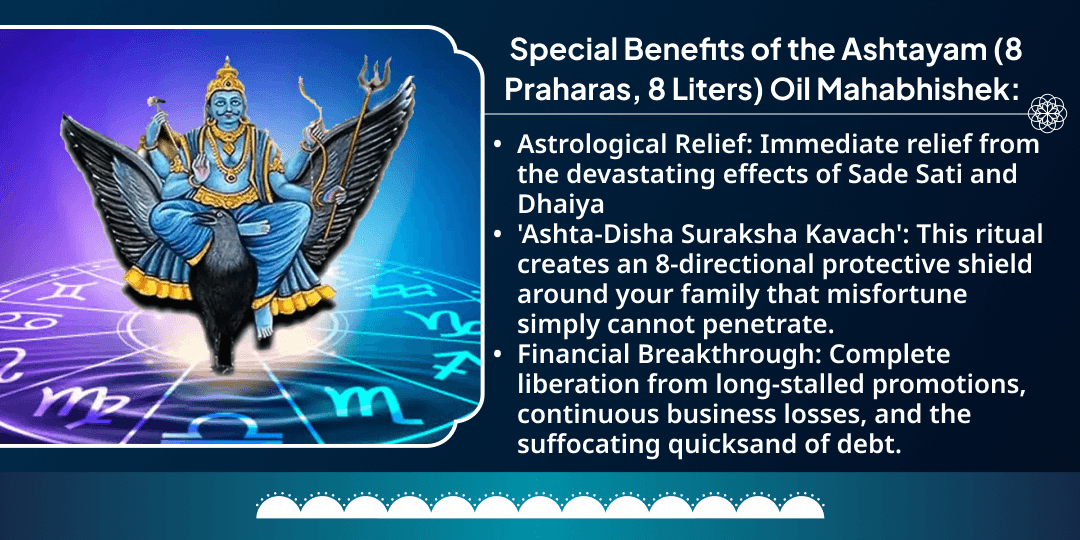 2026 Last Shani Amavasya 8 Prahar 8L Tel Mahabhishek