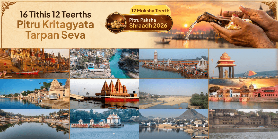 Every Tithi of Pitru Paksha, Your Tarpan Reaches a Sacred River for an Unbroken Act of Gratitude - Book Now!