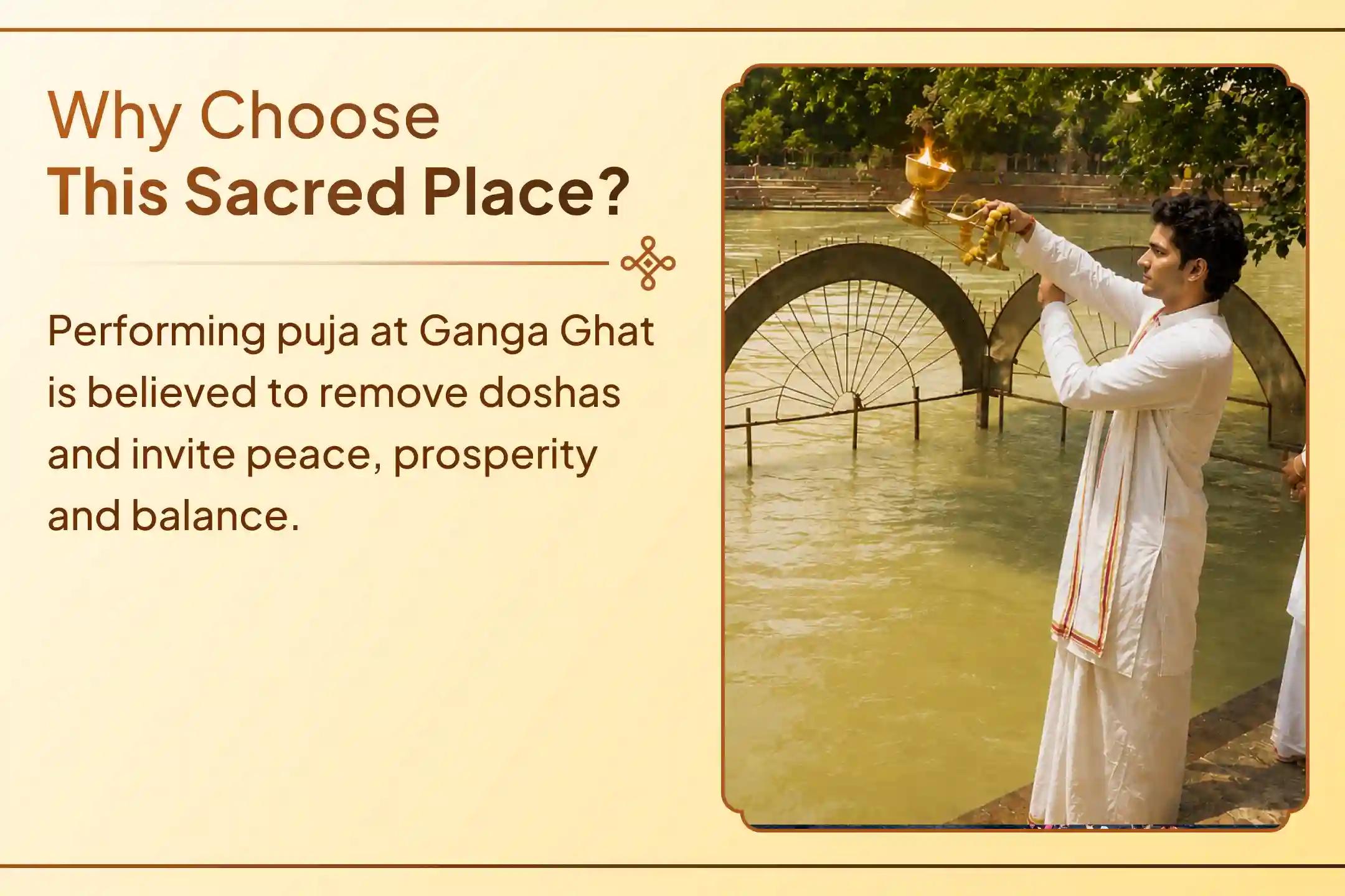 At the Ganga, make a Sankalp to leave persistent obstacles behind. 