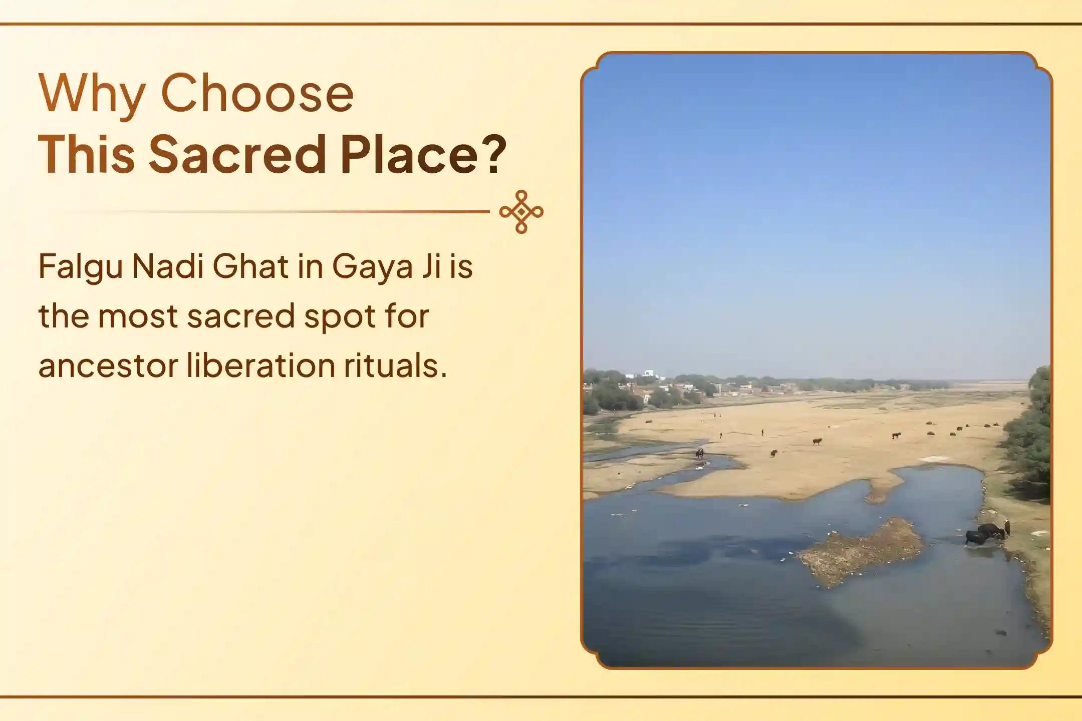 Where Maa Sita Offered Pind Daan to King Dasharatha, Honour Your Ancestors with Shraadh Puja.