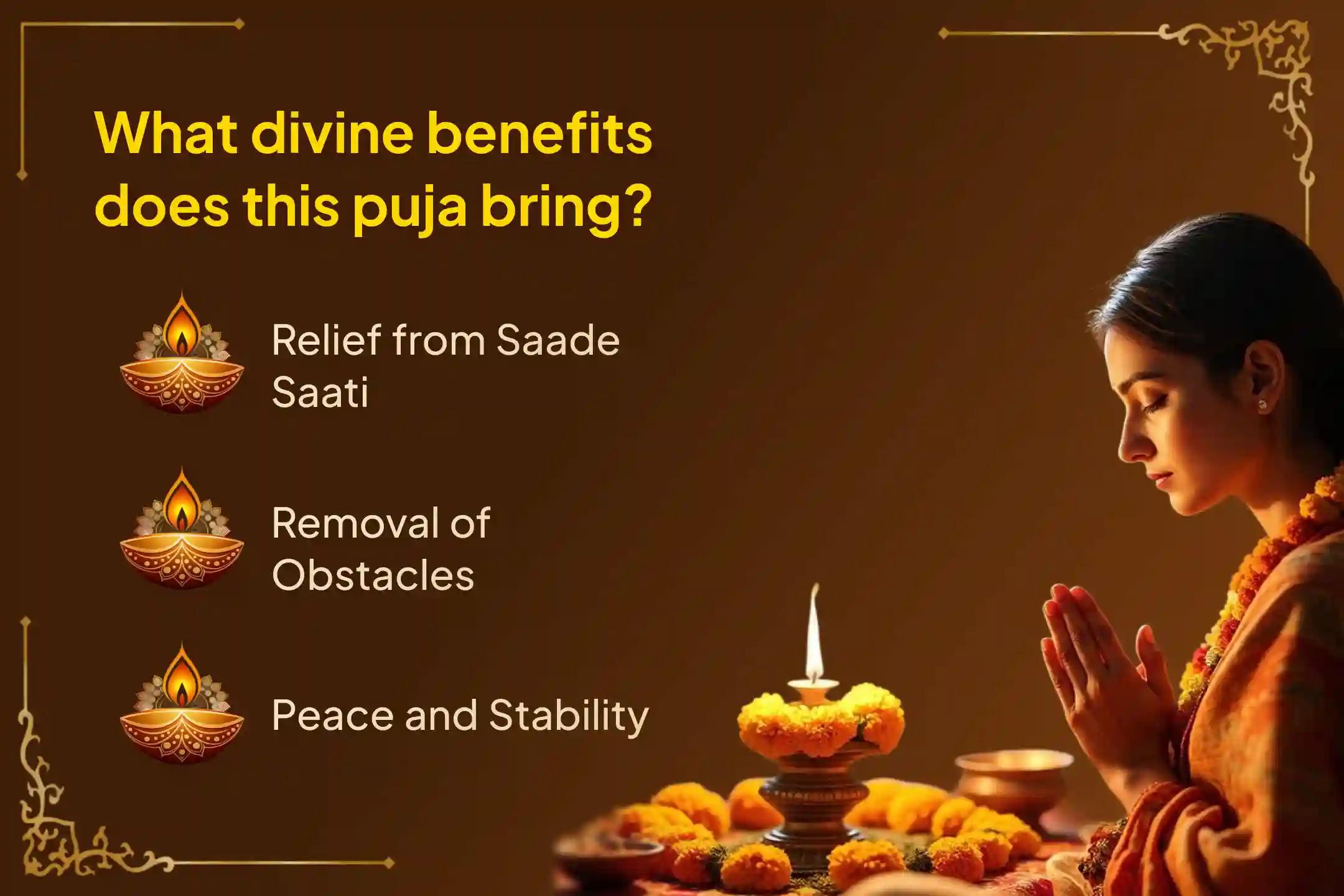Participate in the Shani Purnima Shani Shanti - Aries  Special Shani Saade Saati Shanti Puja for Aries to seek relief from anxiety, money issues and family issues, which are caused by Shani Saade Saati
