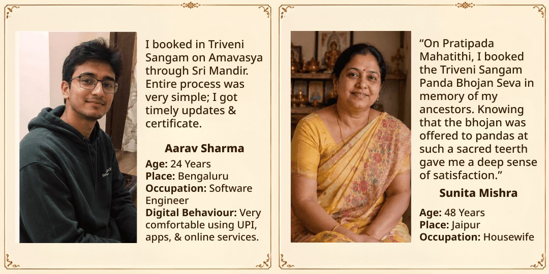 Pitru Paksha Pratipada Tirthraj Prayagraj Triveni Sangam Panda Seva 
