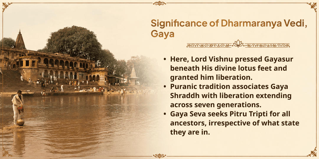Pitru Paksha Shraddh 6 Tithis Gaya Ji Brahmin Seva for Ancestral Peace 