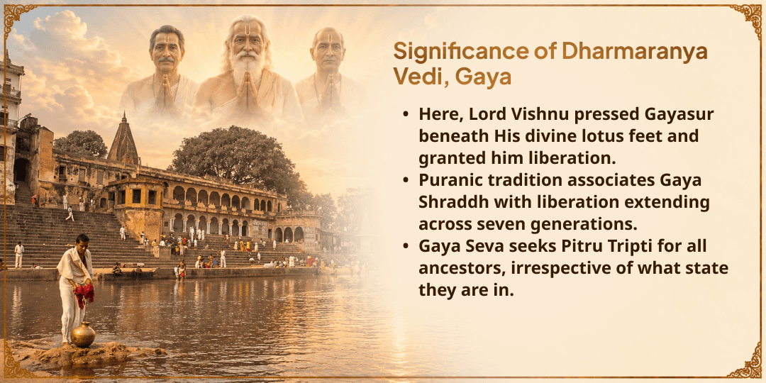Maha Bharani Gaya Ji Pitru Shaap Mukti 21 Brahmins Seva 