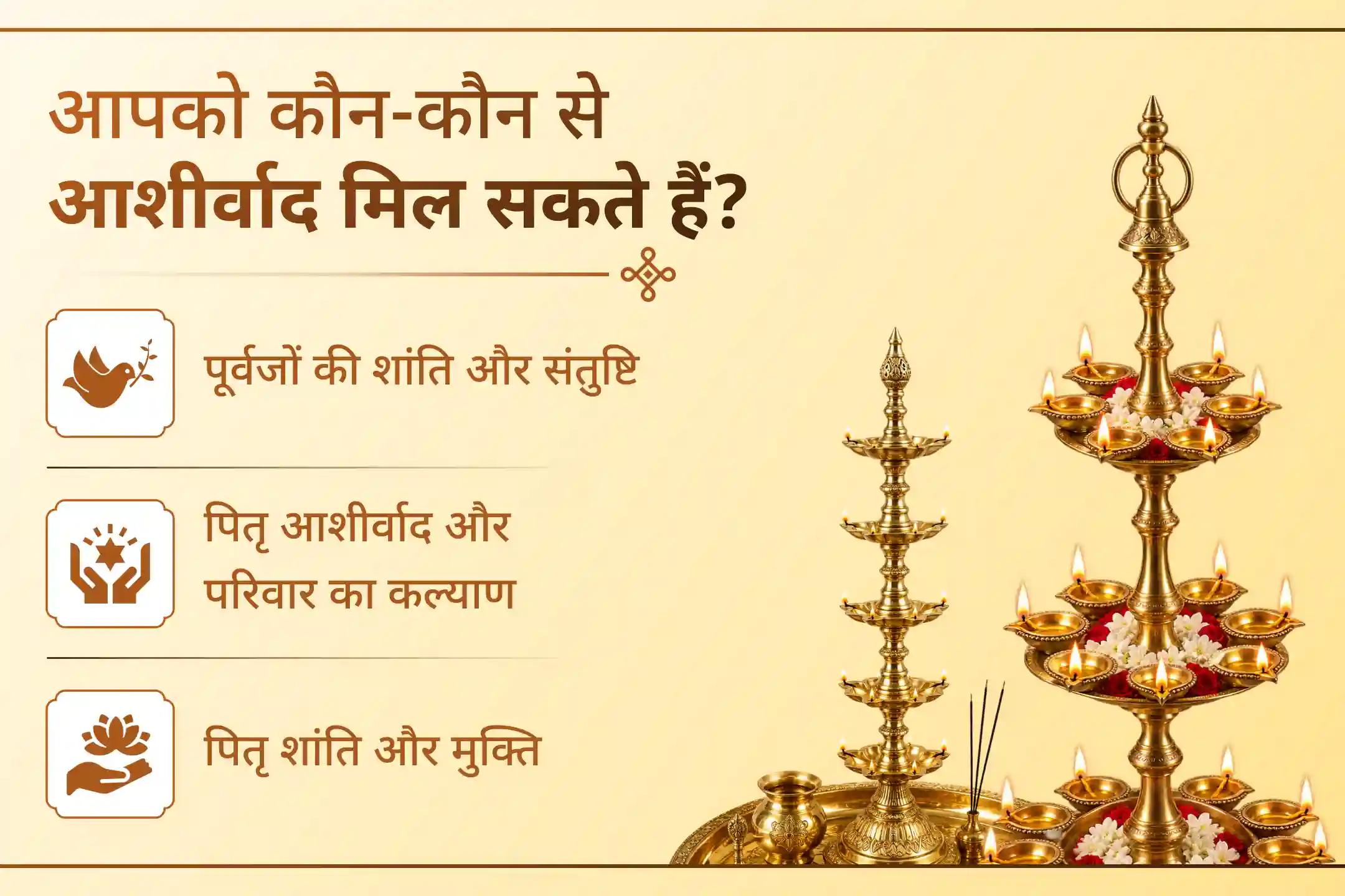 पूर्वजों तक आपके अर्पण पहुंचाने वाले पांच पवित्र देवताओं का सम्मान करें।