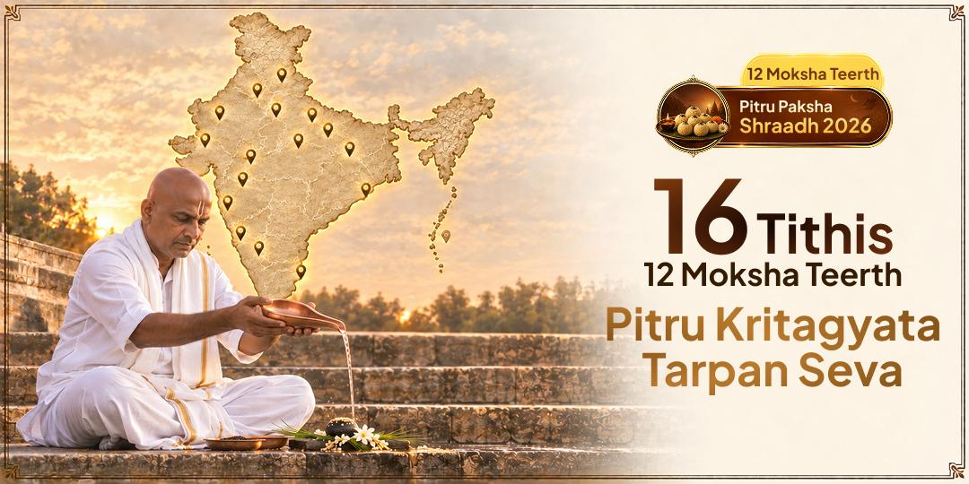 Every Tithi of Pitru Paksha, Your Tarpan Reaches a Sacred River for an Unbroken Act of Gratitude - Book Now!