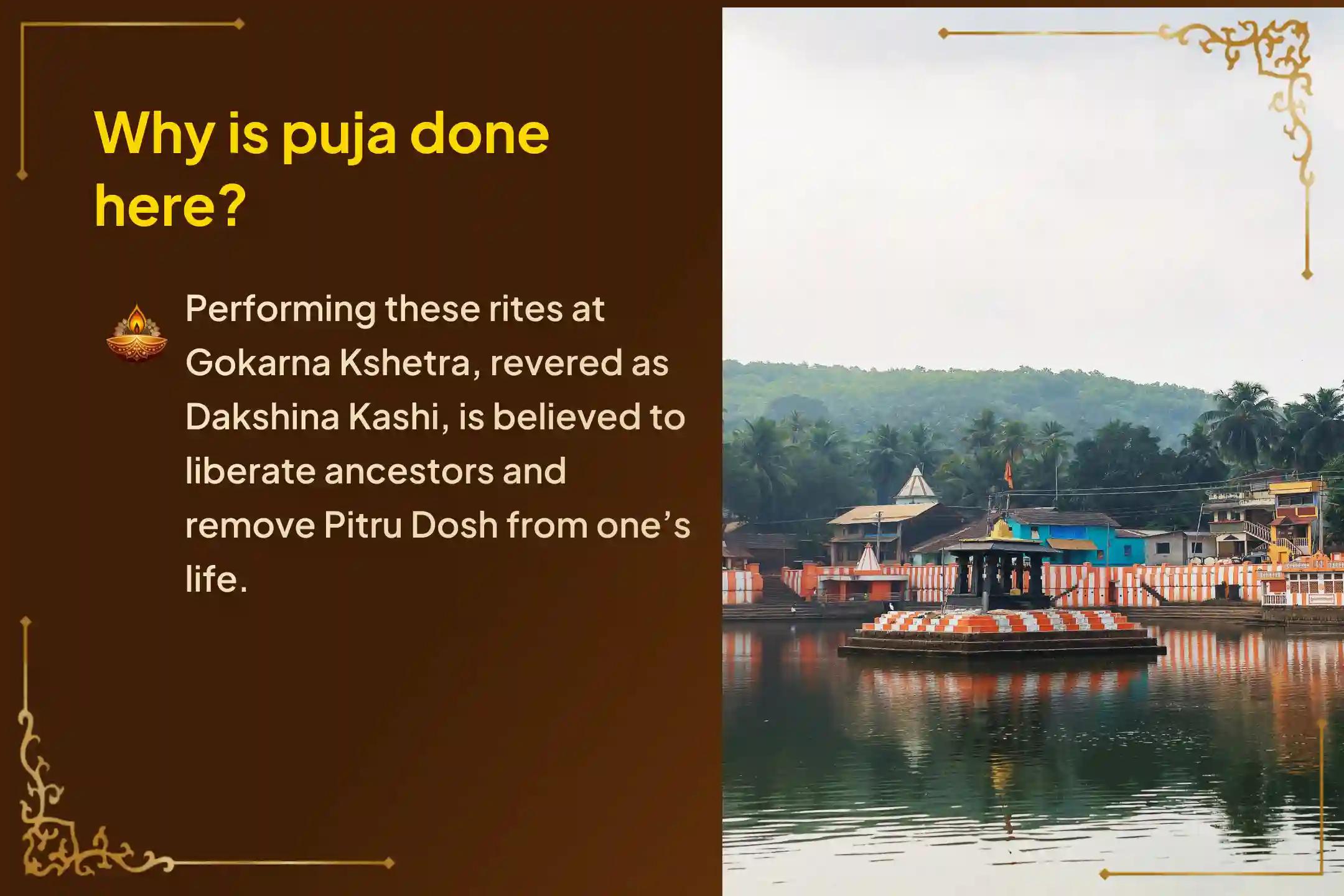  Participate in Shraddha Purnima Dakshina Kashi Gokarna Special  Narayan Bali, Tripindi Shradh, and Tila Homa to bring peace to departed souls and relief from family disputes.
