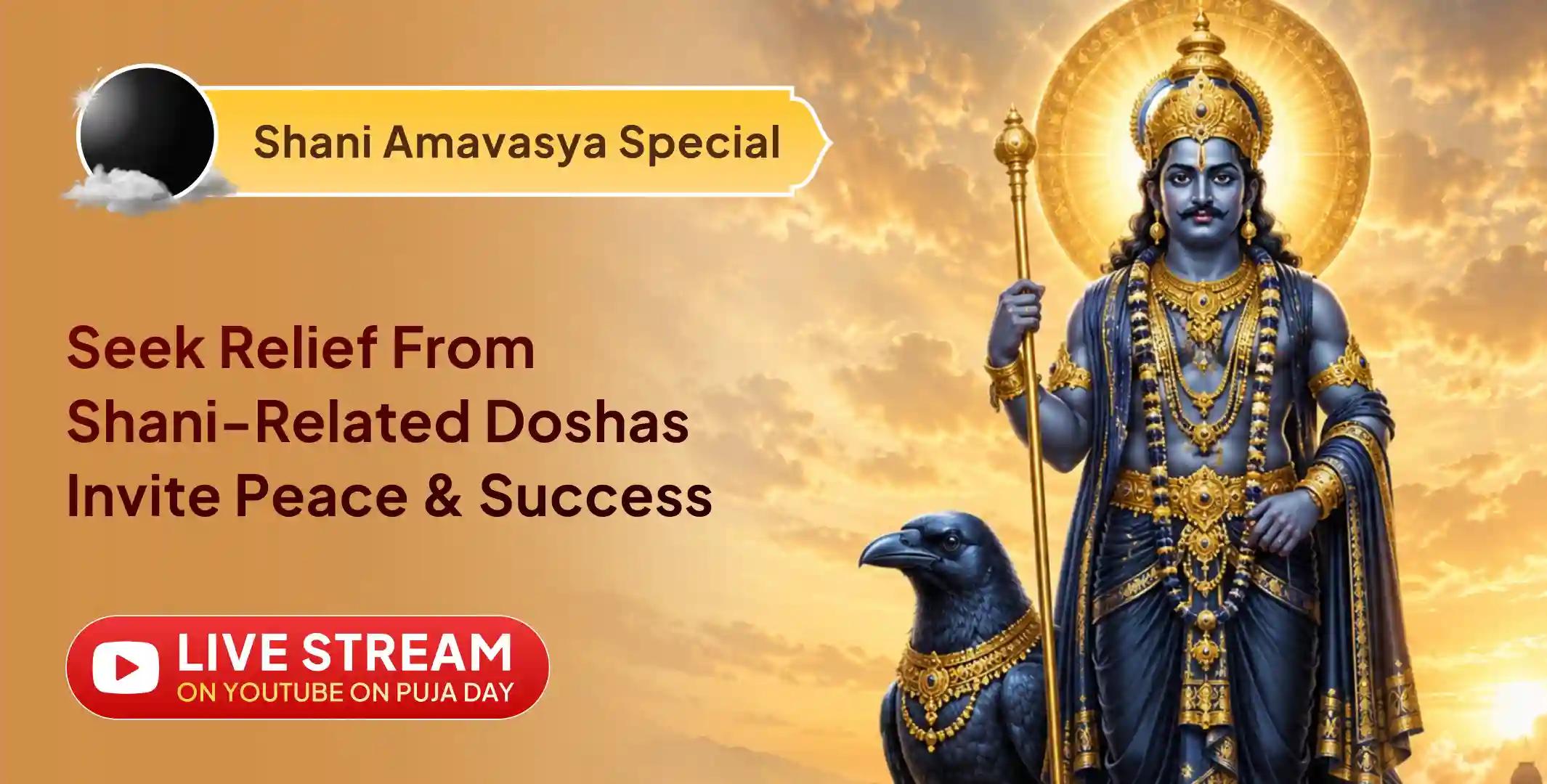 Shani Saade Saati Peeda Shanti Mahapuja, Shani Til Tel Abhishek and Mahadasha Shanti Mahapuja