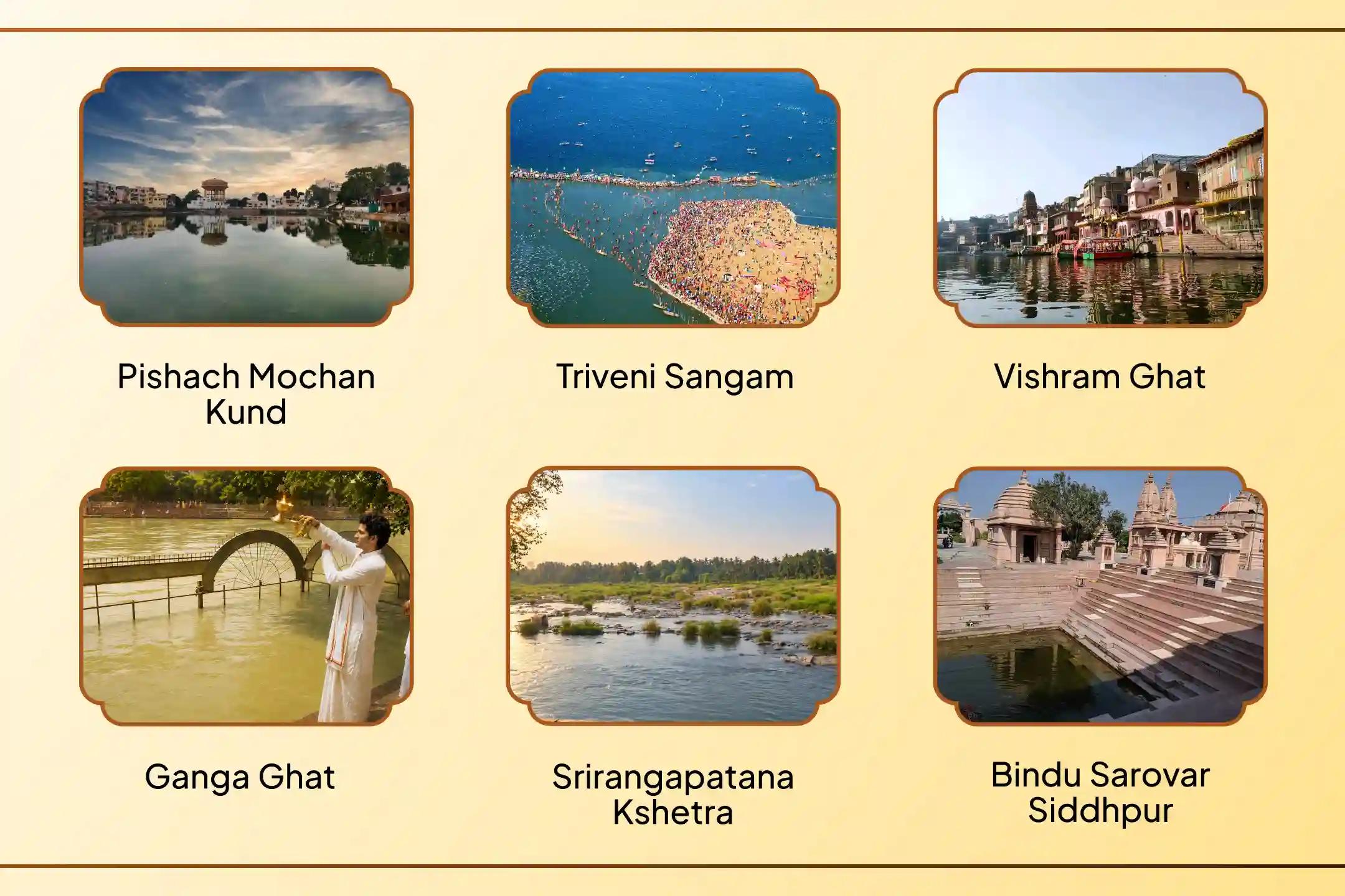 A rare opportunity to pray for the peace of your ancestors at 11 powerful Moksha Tirths, available only once a year. Book your Puja now.