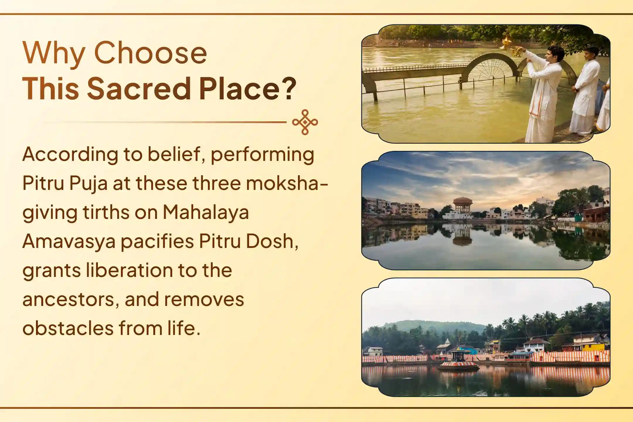 Three Sacred Pitru Tirths, One Sankalp - Invoke Ancestral Blessings This Mahalaya Amavasya 