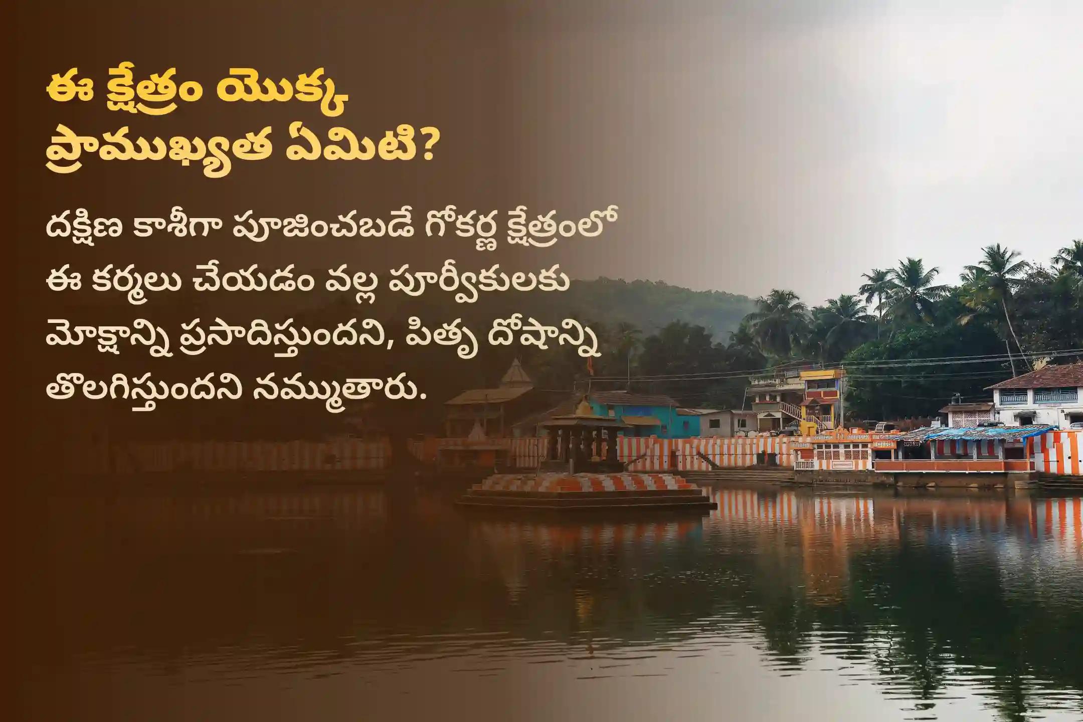 మీ పూర్వీకుల ఆత్మలకు శాంతి చేకూర్చడానికి మరియు కుటుంబ వివాదాలను పరిష్కరించడానికి జరిగే మహాలయ అమావాస్య నారాయణ బలి, త్రిపిండి శ్రాద్ధం మరియు తిల హోమంలో పాల్గొనండి.