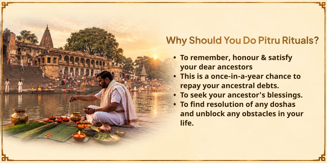 Mahalaya Sarva Pitru Amavasya Gaya Sapt Mukti Sthal Chadhava, Havan, Tarpan & Brahmin Seva