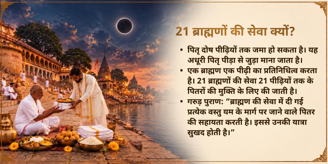 महालया सर्व पितृ अमावस्या अपराह्न काल गया 21 ब्राह्मण सेवा | पितृदोष मुक्ति एवं सम्पूर्ण परिवार कल्याण