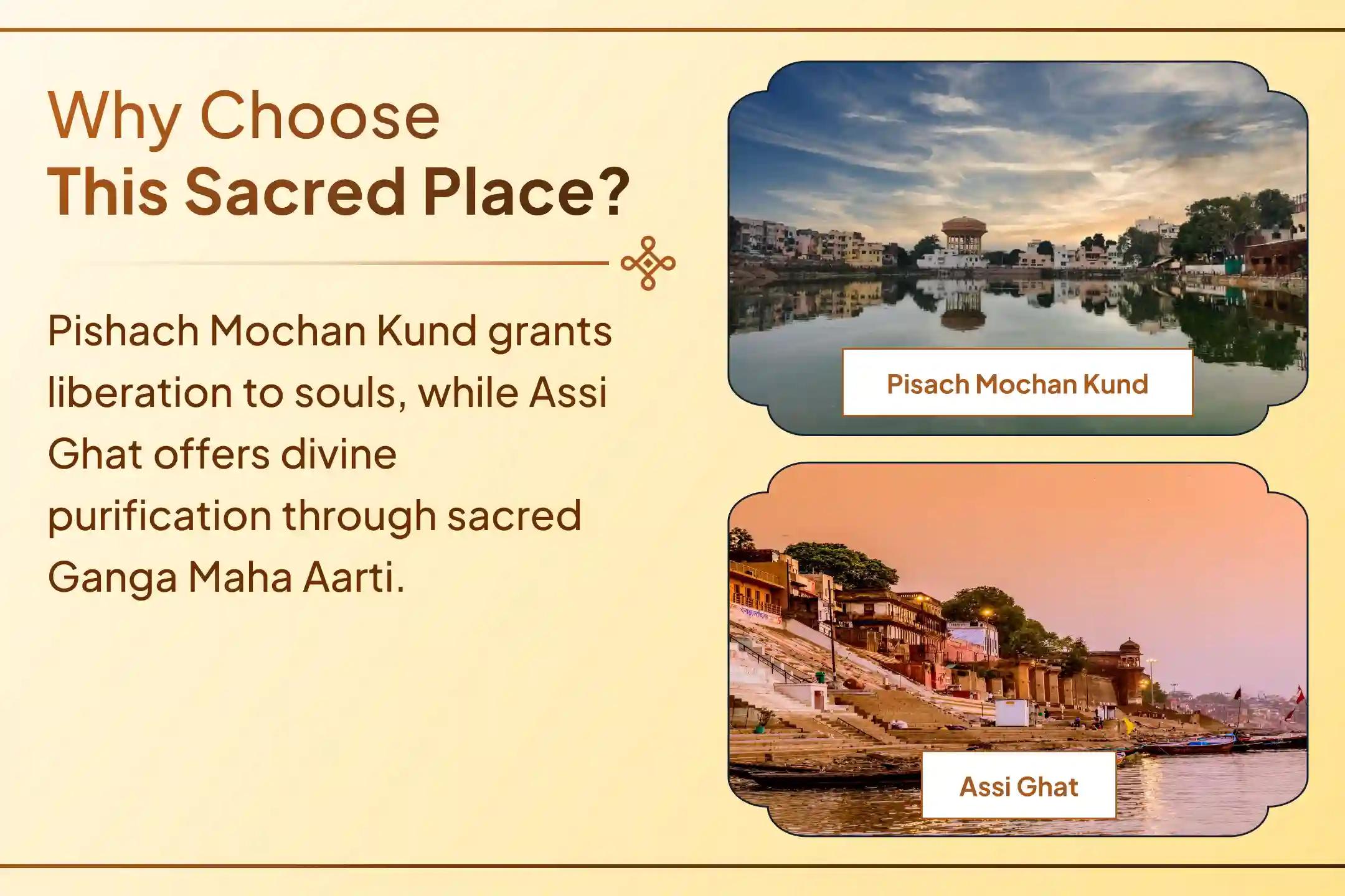 Five sacred days. Daily Shradh. Daily Ganga Aarti. One journey for Pitru Shanti.