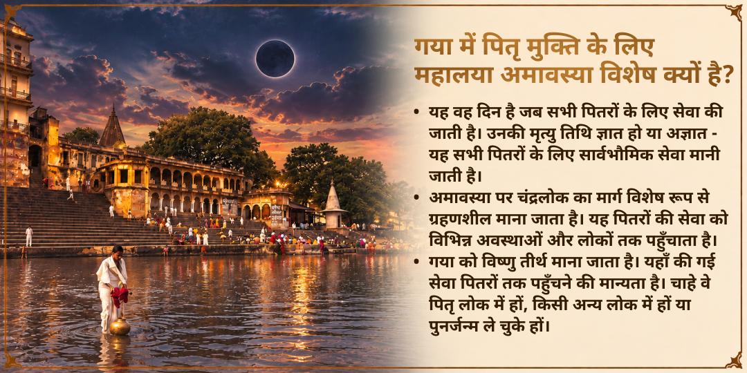 महालया सर्व पितृ अमावस्या गया संपूर्ण पितृ मुक्ति पंचबलि सेवा
