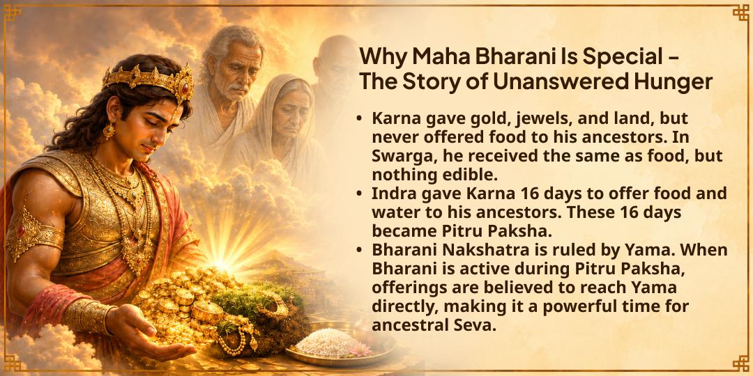 Maha Bharani Special Gaya 101KG Khichdi Bhojan Seva for Needy | In Memory of Your Ancestors