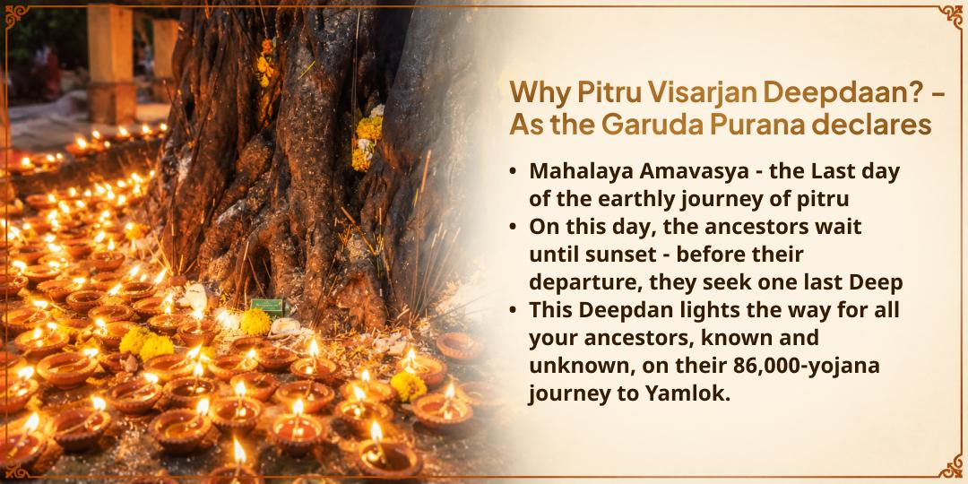 Mahalaya Amavasya-Gajachhaya Yog Akshaya Vat Gaya Pitru Visarjan Deep Prajwalan Seva