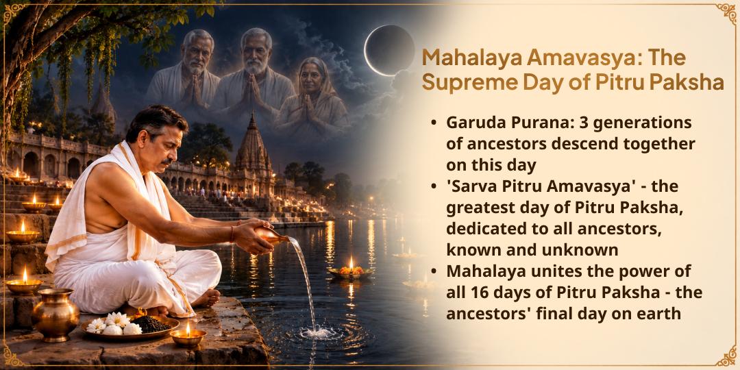 Mahalaya Sarva Pitru Amavasya Kula Uddharana Vishnu Pad-Yamraj Chadhava