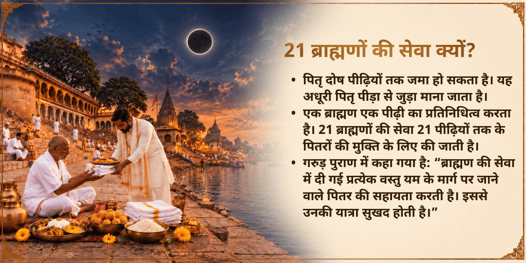 महालया सर्व पितृ अमावस्या पितृ कल्याण 3 मोक्ष तीर्थ 21 ब्राह्मण सेवा