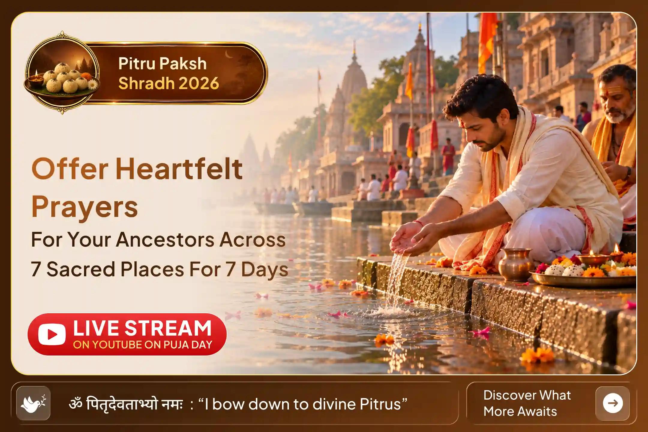 One Sankalp, seven sacred stops, a new way to honour ancestors every day.