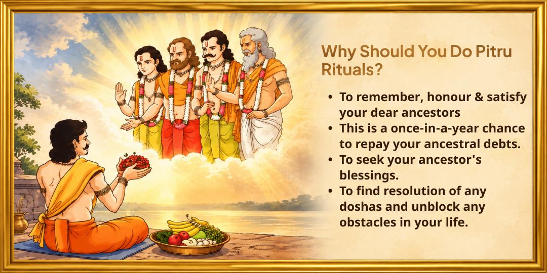 Mahalaya Amavasya Gau Mata Daan (Pancha Dhenu Seva) for Complete Pitru Moksha