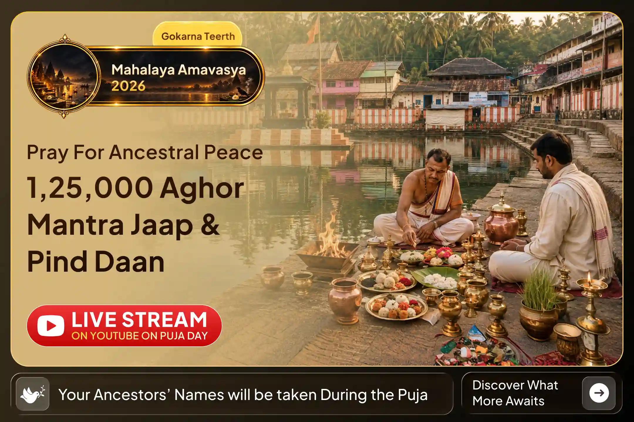 Not every ancestor has a known tithi. Mahalaya Amavasya remembers them all. 