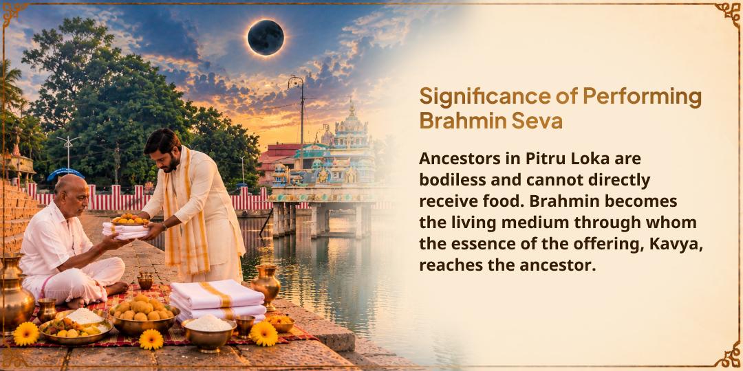 Mahalaya Sarv Pitru Amavasya Moksha Teerth Kanchipuram Brahmin Seva