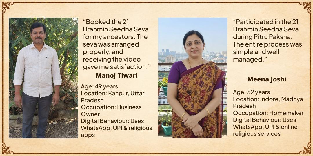 Pitru Paksha Ashtami Shraadh Gokarna Seedha Seva to 21 Brahmins 