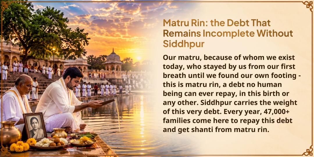 Matru Navami Matru-Pitru Rin Mukti Siddhpur (Matru Gaya) Mahaseva