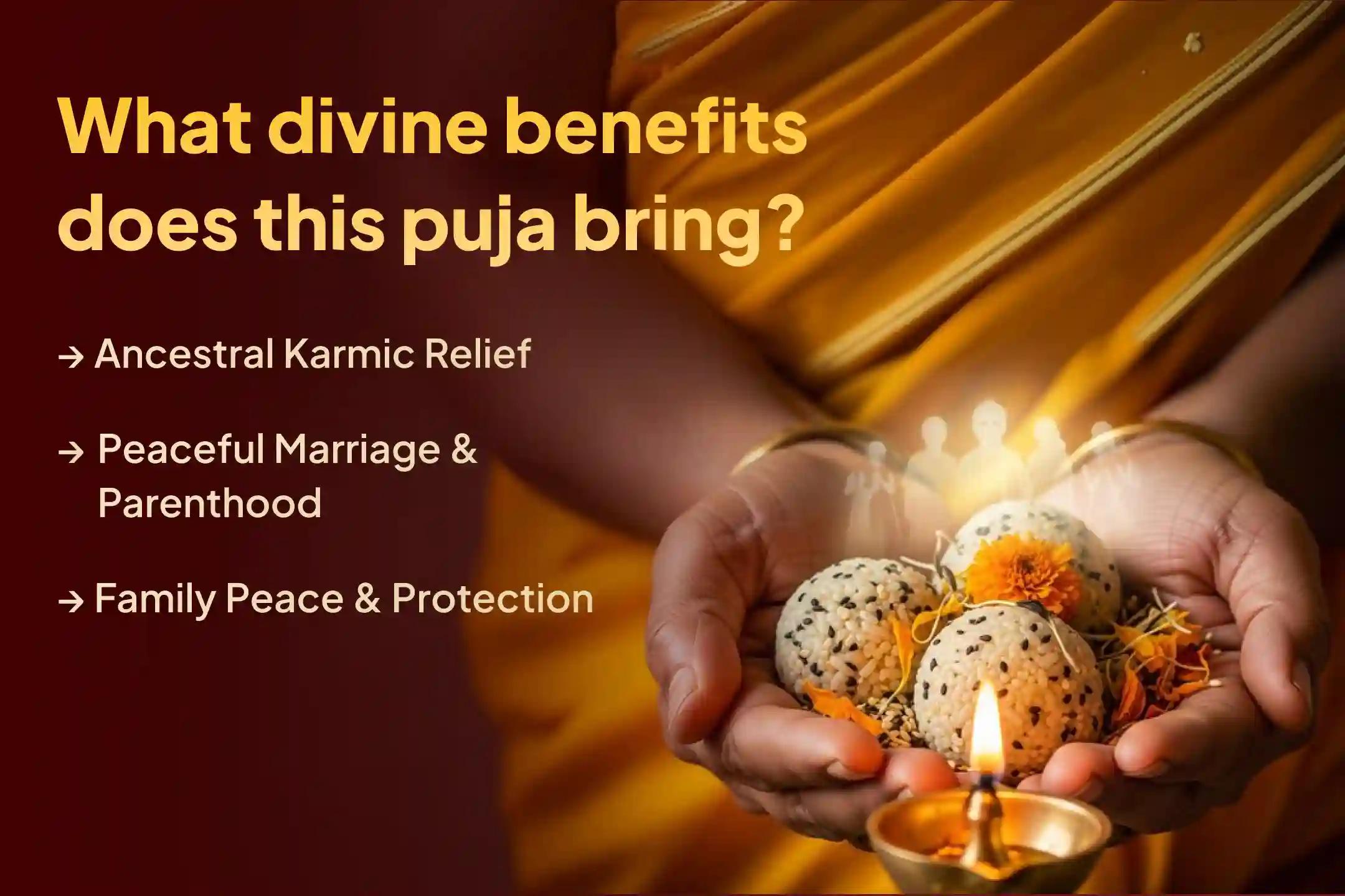 Participate in the 'Pitru Shanti Puja for Aries (Mesha) Rashi' on Mahalaya Amavasya to gain ancestral karmic relief and overcome obstacles related to marriage and parenthood.