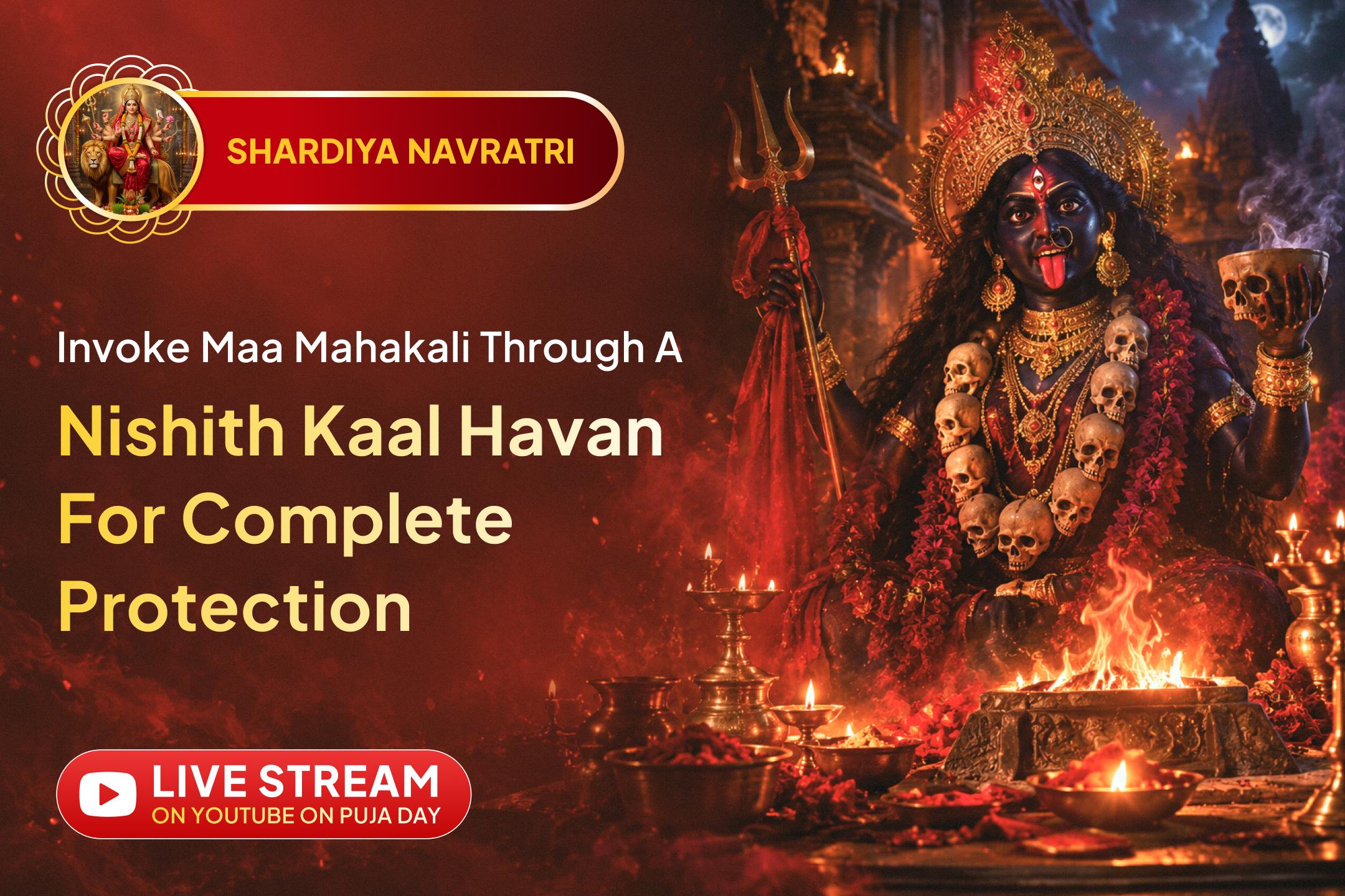 Connect with this divine Sadhana when Maa's power is believed to be most awakened.