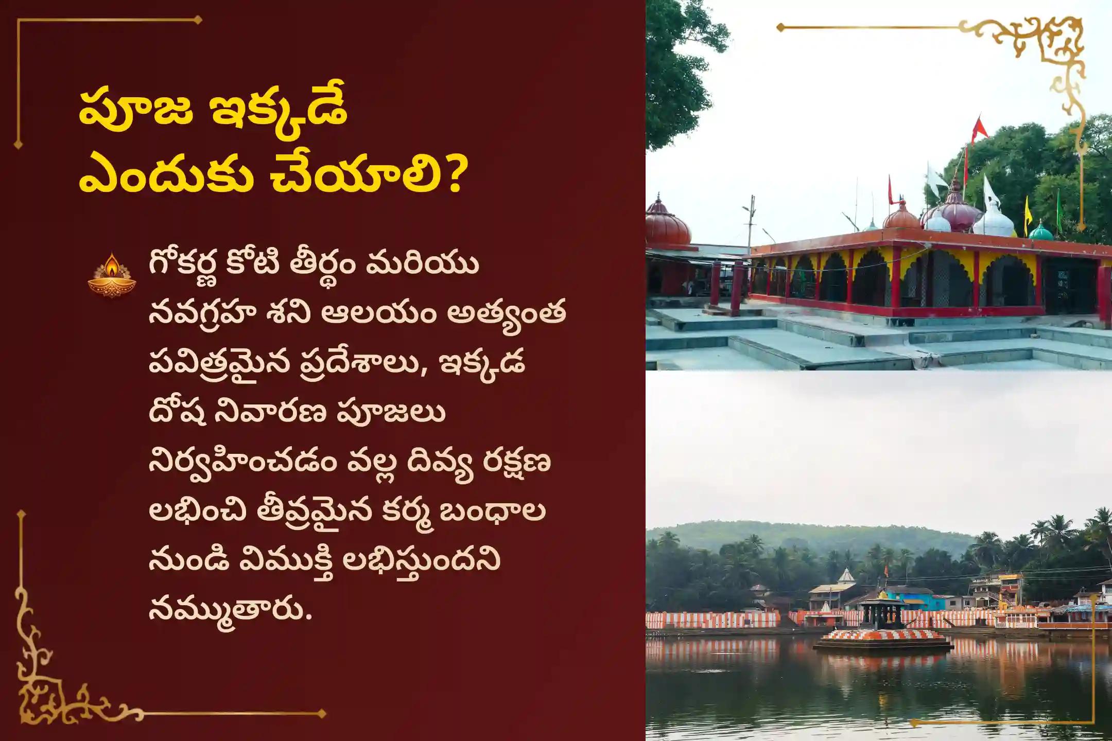 పితృ కర్మలను తొలగించుకోవడానికి, శని దోషం నుండి ఉపశమనం పొందడానికి మరియు జీవితంలో నిరంతరం ఎదురయ్యే ఆటంకాలు, ఆర్థిక ఒత్తిళ్ల నుండి బయటపడటానికి అరుదైన మహాలయ మరియు శని అమావాస్య పితృ మరియు శని దోష పరిహార పూజలో పాల్గొనండి.