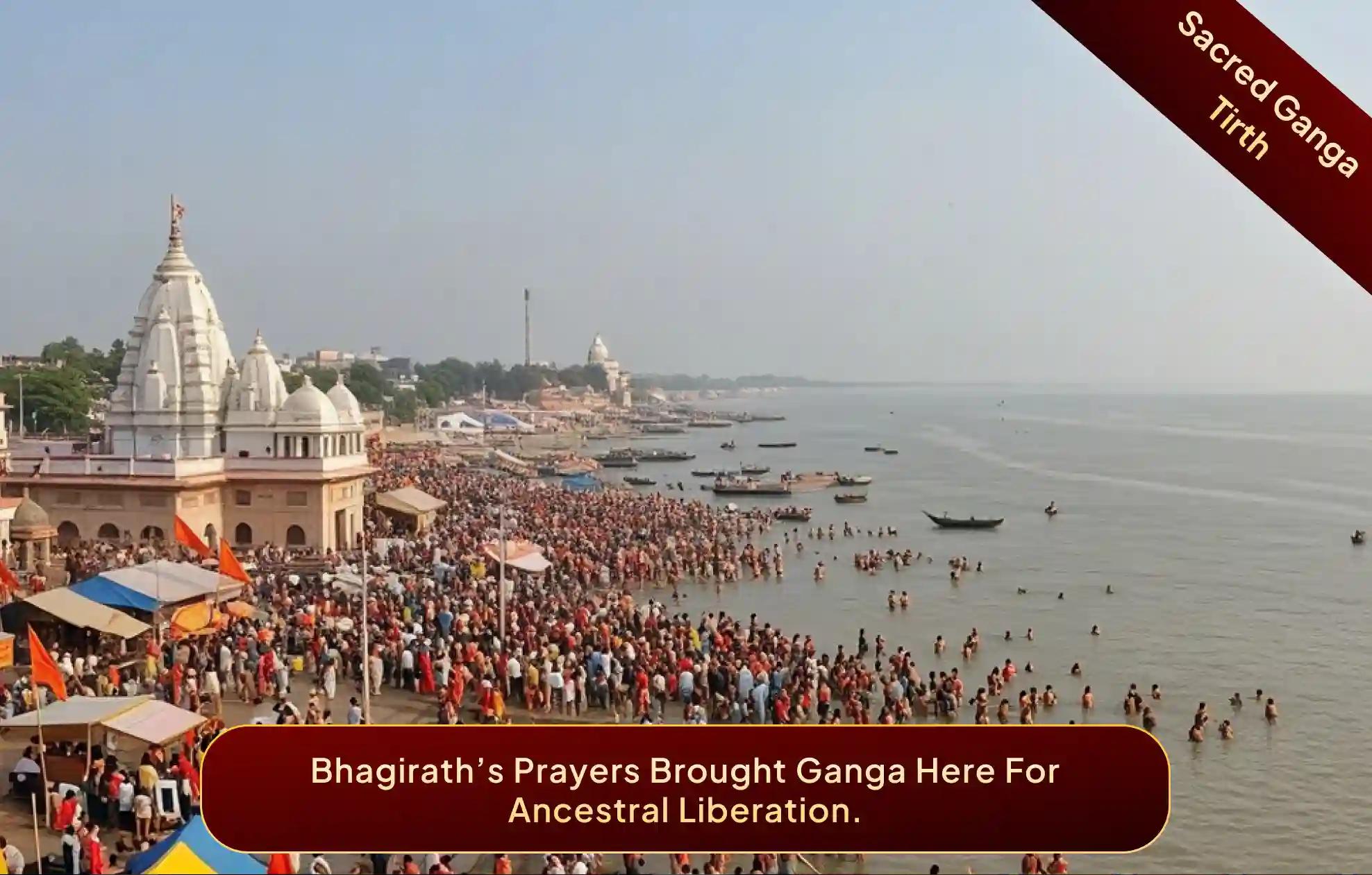 Ganga Sagar Sangam Ghat,Ganga Sagar, Kolkata, West Bengal