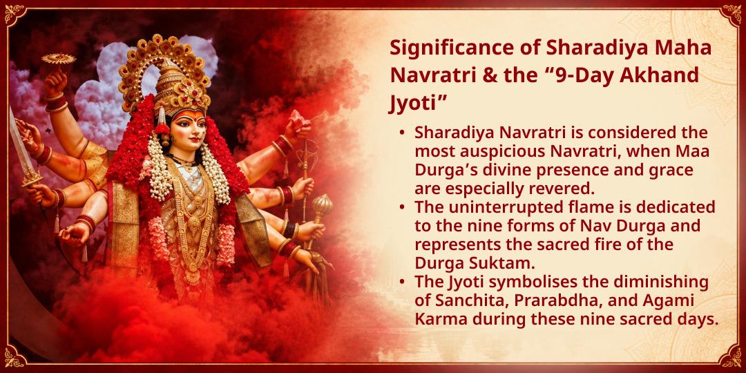 Maha Navratri 9 Day Akhand Jyoti Prajwalan Seva Sankalp 
