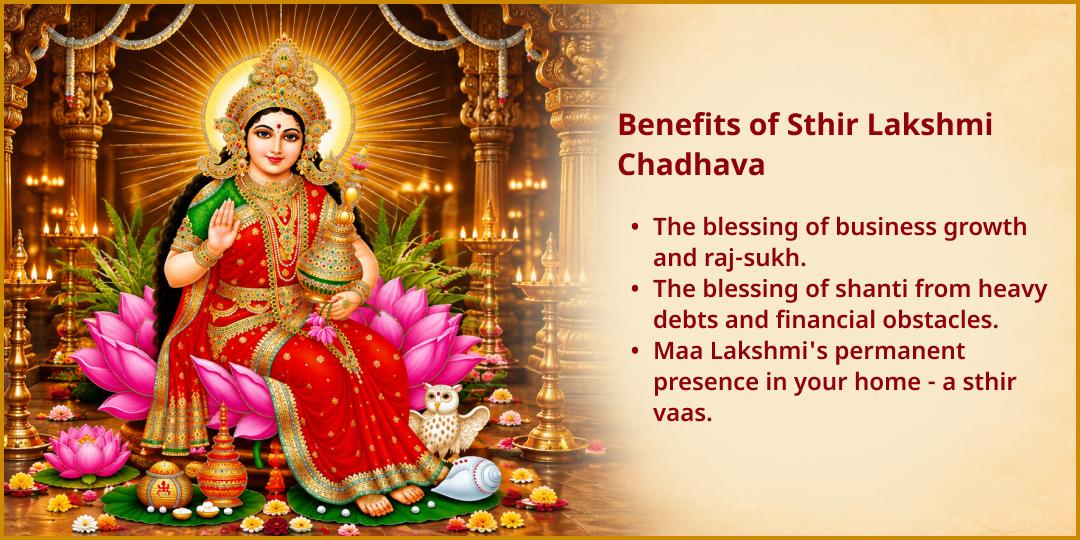 Maha Navratri Sthir Lakshmi Prapti Mahalakshmi Kolhapur Shaktipeeth Chadhava