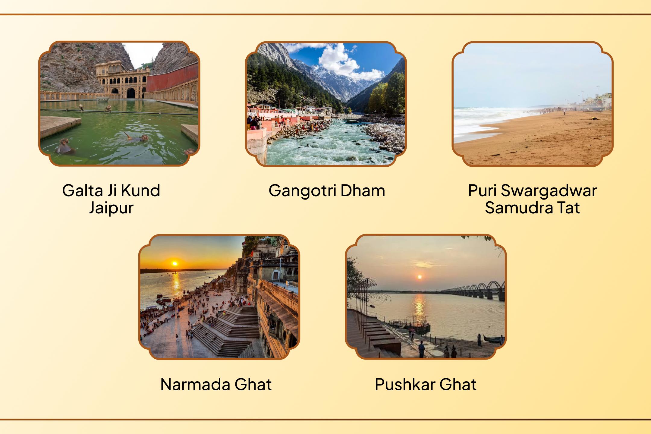 A rare opportunity to pray for the peace of your ancestors at 11 powerful Moksha Tirths, available only once a year. Book your Puja now.