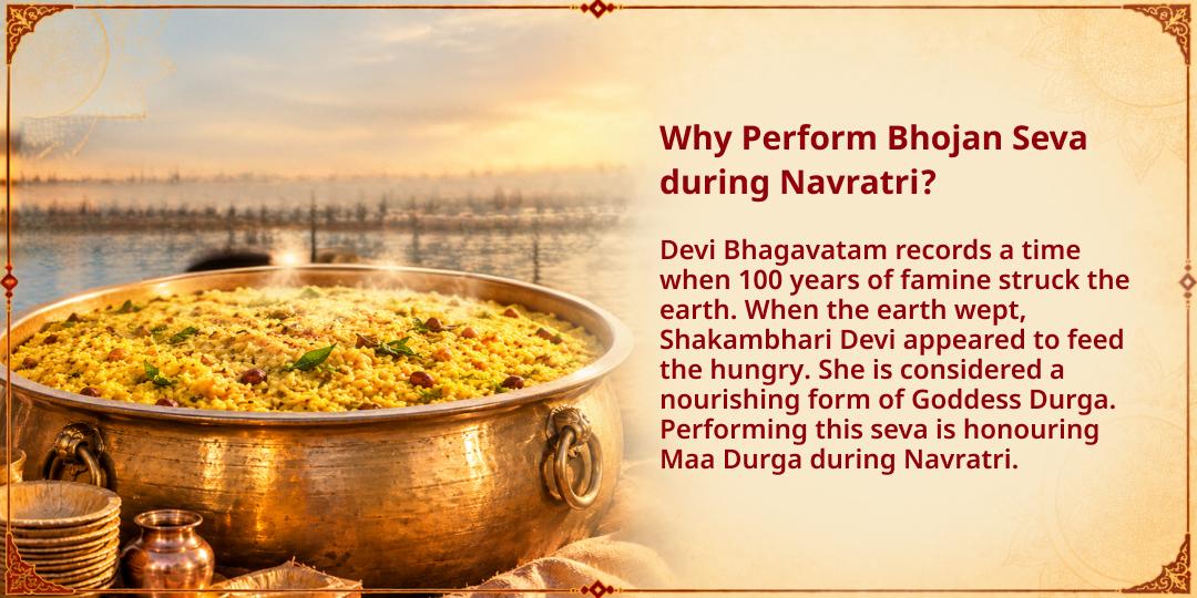 First Day of Maha Navratri 101KG Khichdi Distribution Seva to Needy 