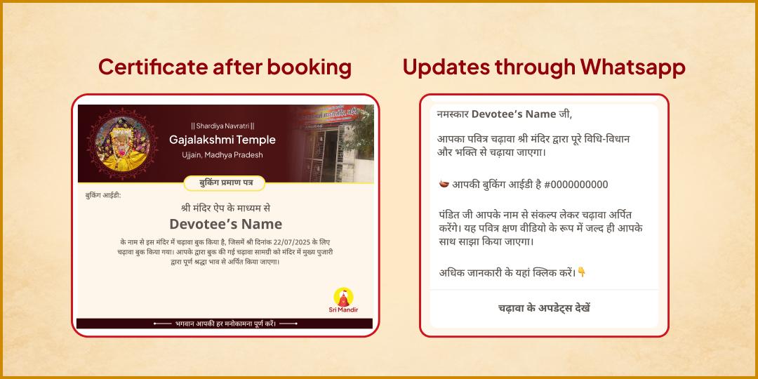 Maha Navratri Maha Ashtami Ashtalakshmi Siddhi 8-Ras 8-Prahar Maha Abhishek