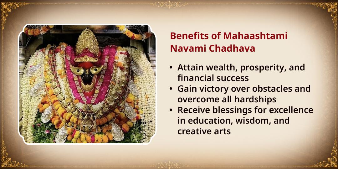 Maha Navratri Ashtami Navami Safalta Pradayini Vindhyavasini Shaktipeeth Chadhava