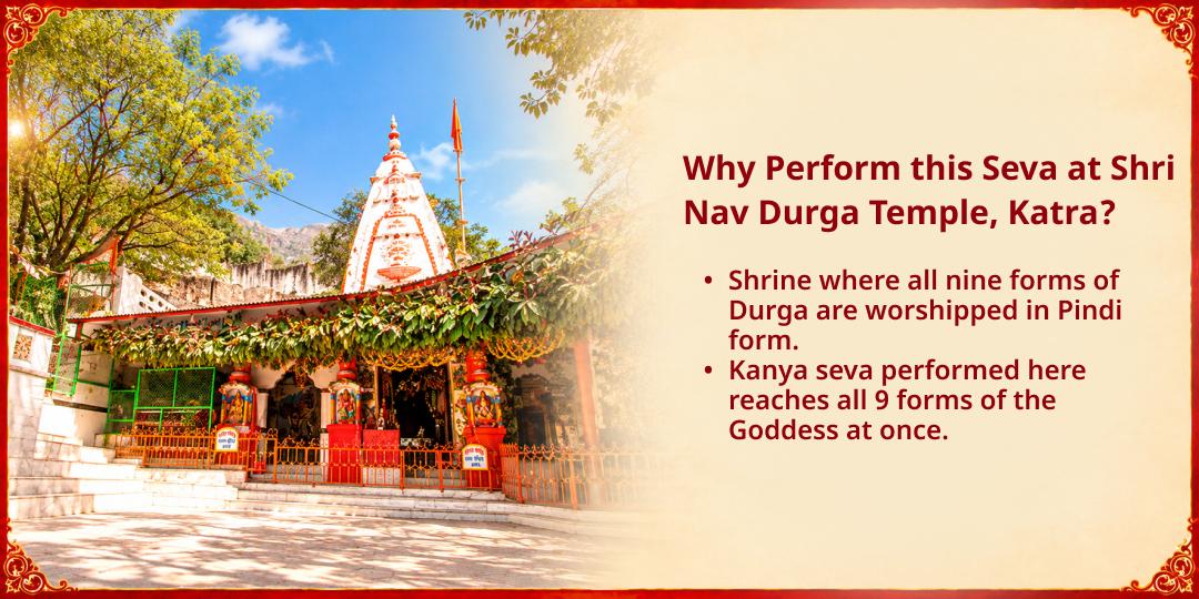 Maha Navratri Ashtami-Navami 108 Kanya Bhojan & Vastra Seva